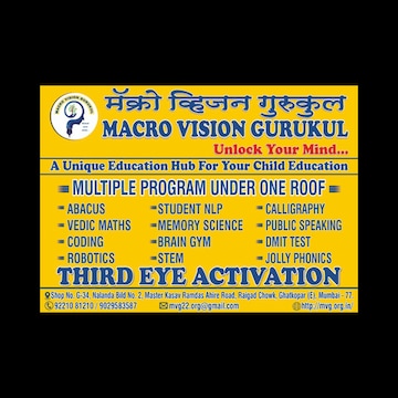 Macro Vision Gurukul in Master Keshav Ramdas Ahire Road Ghatkopar East, Mumbai