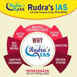 Rudra's IAS in Zone 2 M P Nagar