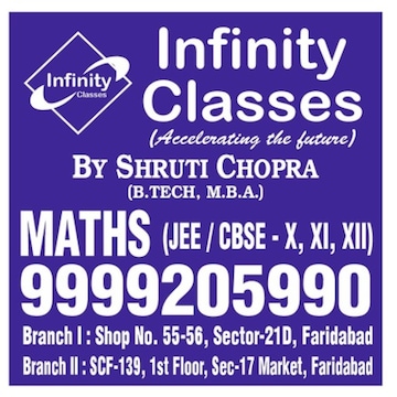 Infinity Classes in Faridabad Sector 21d, Faridabad