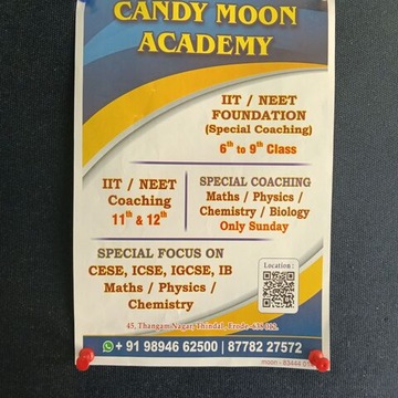 Candy Moon Academy (Tution For All Subjects) in Thangam Nagar Thindal Erode