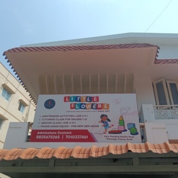 Little Flowers Academy in Thirunagar Colony .pumping Thirunagar Colony