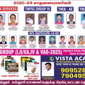 Vista Academy Erode in Number-42 A 3rd Floor GS TOWERS Sathy Road