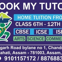 Book My Tutor Guwahati in Rajgarh Road Bye Lane No 1 Rajgarh