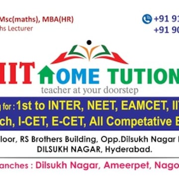 Hit Home Tutions in 2nd FloorLingala Complex Dilsukh Nagar