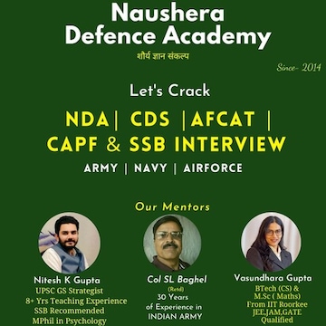 Naushera Defence Academy in Dr Barat Road Russel Chowk