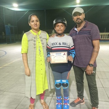 Anil Skating Classes in Albert Victor Road Sayyaji Rao Road