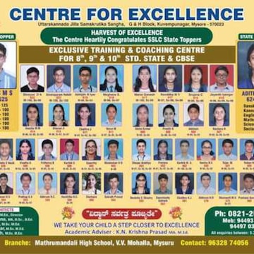 Centre For Excellence in G&H Block Kuvempunagar