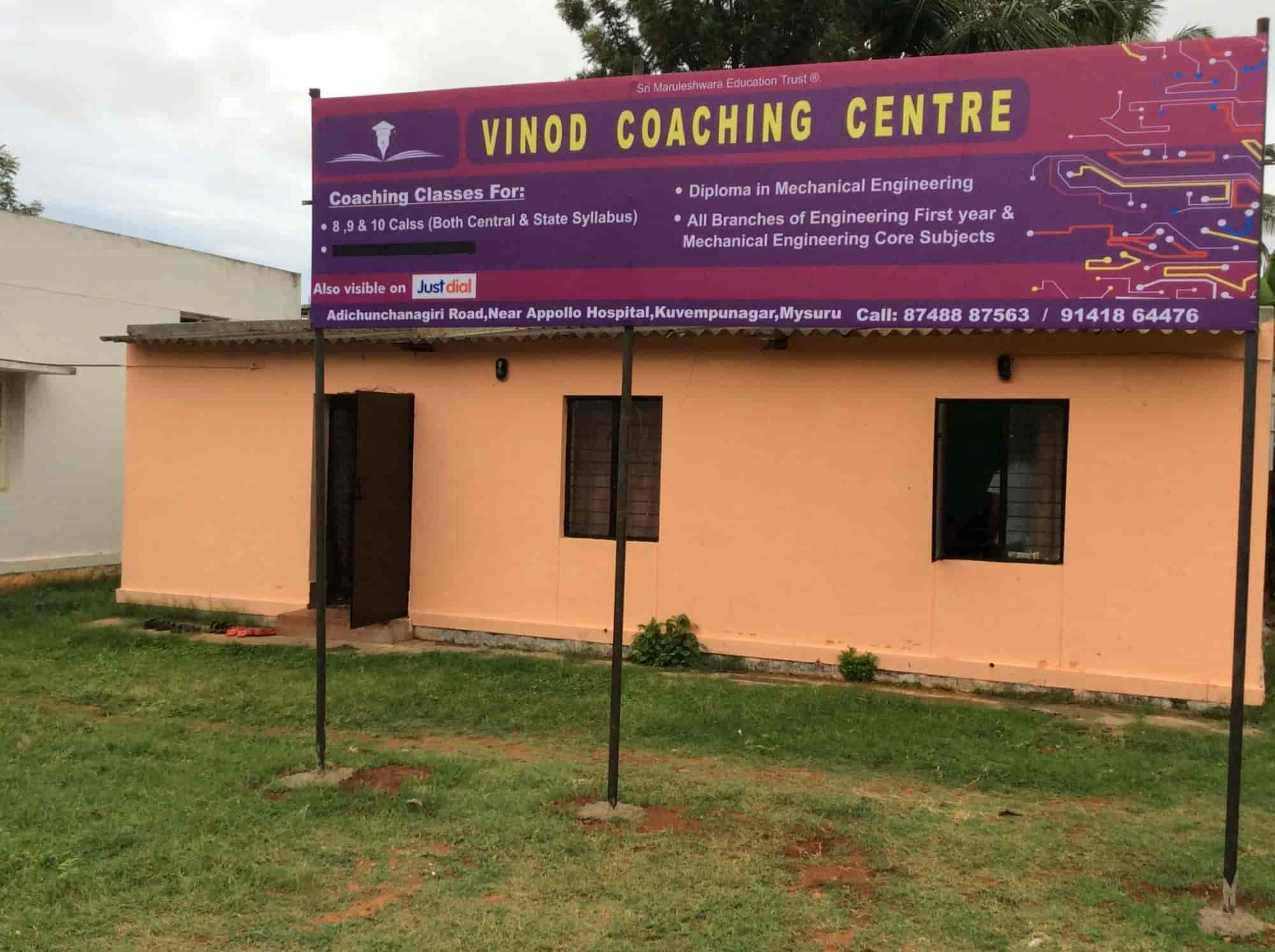 Vinod Coaching Centre in Adichunchangiri Road Kuvempunagar
