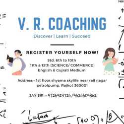 V R Coaching Classes in Near Railnagar Fire Brigade Railnagar