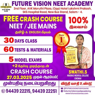Future Vision Neet Academy in SKS Hospital Road Meyyanur