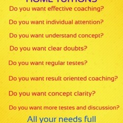 Rising Up Home Tuitions in Area Agraharam