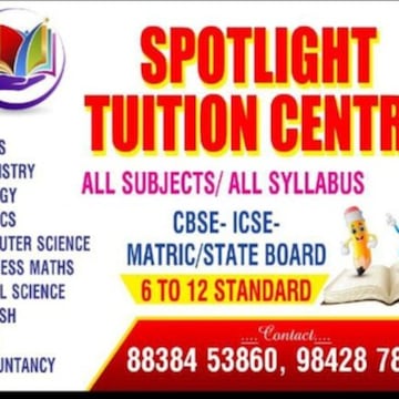 Spotlight Tuition Centre in Namakkal Main Road Seelanaickenpatti