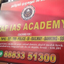 Taf IAS academy in Eswar Plaza Seelanaickenpatti