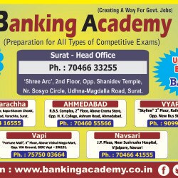 Banking Academy in Shree Arcade Udhna Magdala Road
