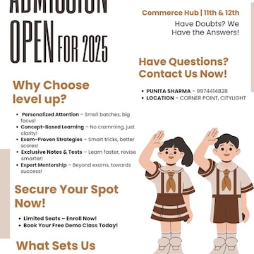 Level Up Educational Academy in Maharishi Dadhichi Roadroad City Light Town