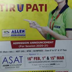 Allen Career Institute in D.no: 170 1st Floor Air Bypass Road