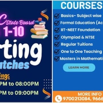 Narayana Tutions Tirupati in Bhavani Nagar Circle Bhavani Nagar