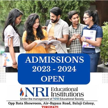 Nri Junior Colleges Tirupati in Air Bypass Road New Balaji Colony