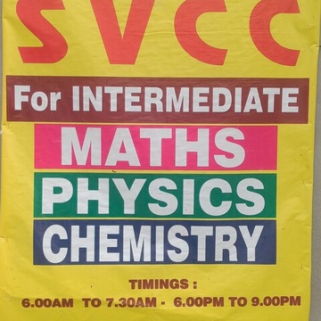 Svcc Tution Point (Intermediate) in Annarao Circle Road KT Road