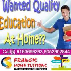 Francis Home Tuitions & Academy in Sampath Vinayaka Temple Road Cbm Compound