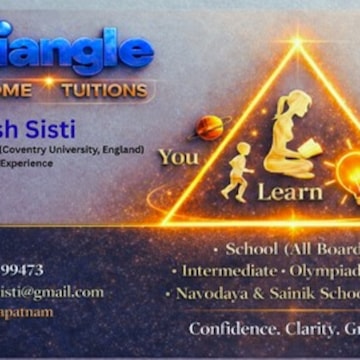 Triangle Home Tuitions in MVP Sector 1